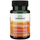 Bottle of Swanson 7-Hmrlignans from Norwegian Spruce Tree with 60 capsules
