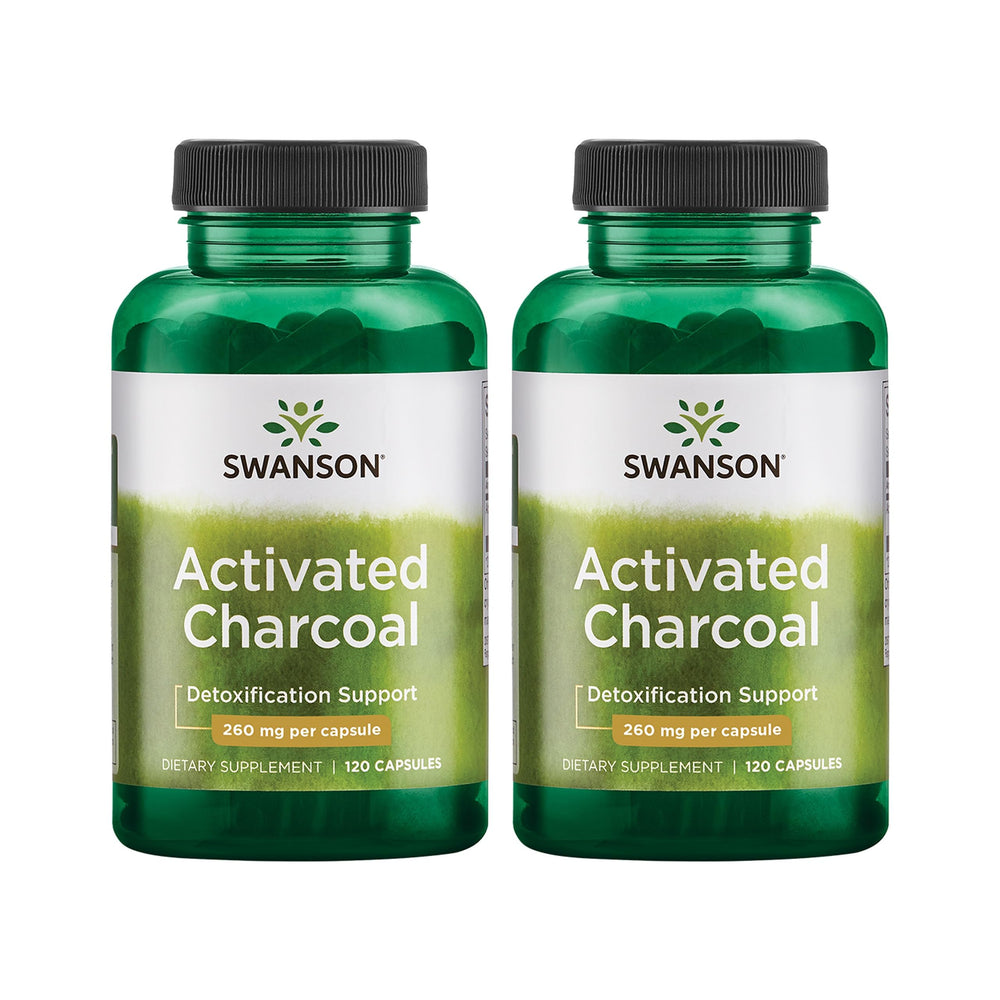 Swanson Activated Charcoal 2-Pack hero image