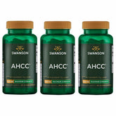 Swanson AHCC Maximum Strength 60 capsules (500 mg) – 3 pack – front view