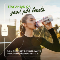 Close-up of Swanson Alkaline Booster bottle with dropper.