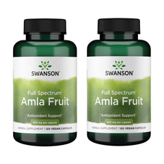 Swanson Full Spectrum Amla Fruit 2-Pack with 120 capsules