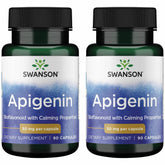 Swanson Apigenin-Bioflavonoid supplement bottle and label