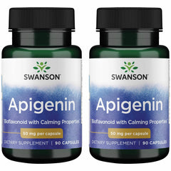 Swanson Apigenin-Bioflavonoid supplement bottle and label
