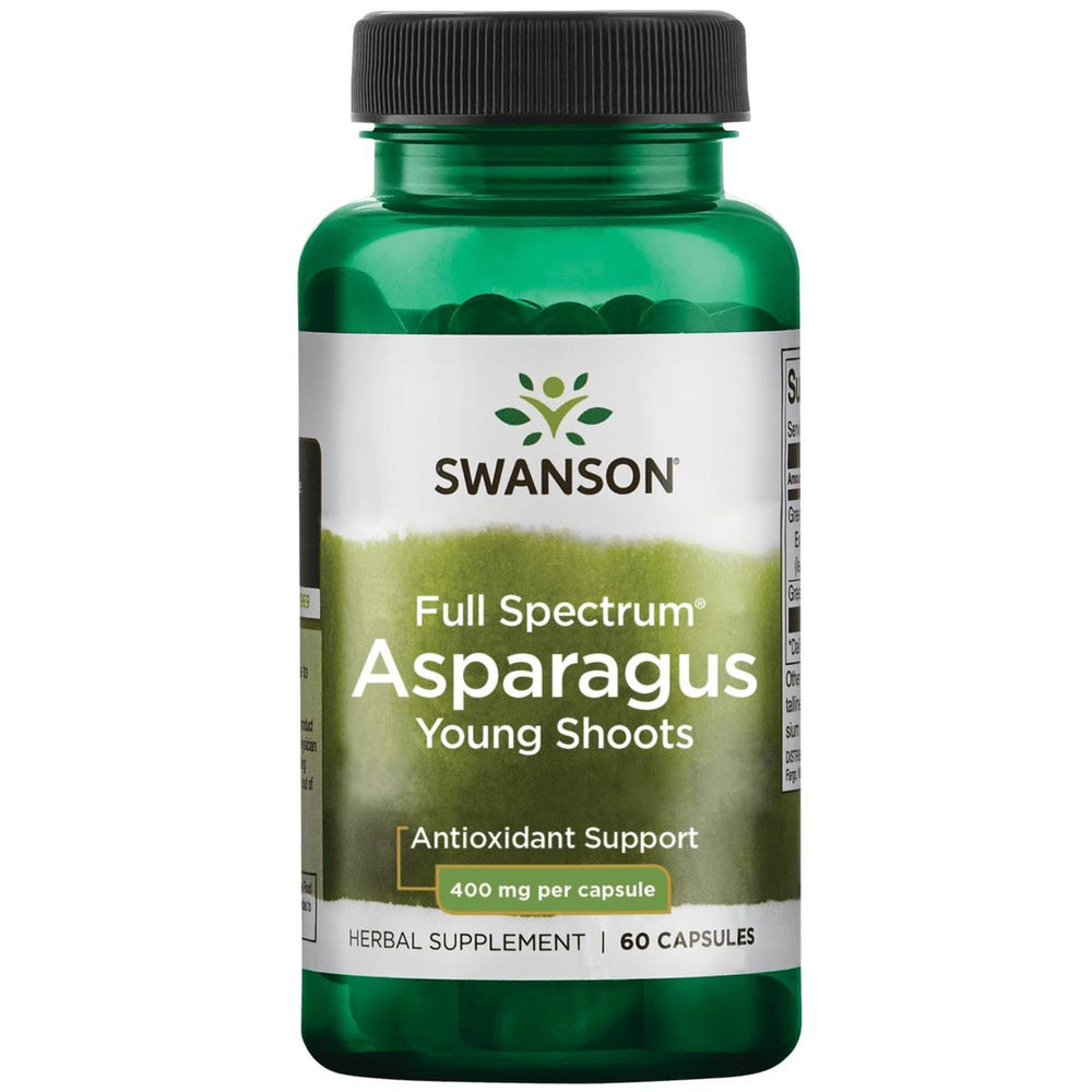 Hero image: Swanson Asparagus Young Shoots 400 mg bottle