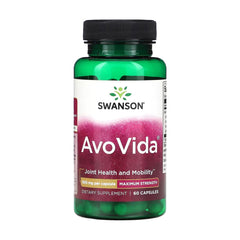 Swanson AvoVida bottle showing avocado-sourced unsaponifiables