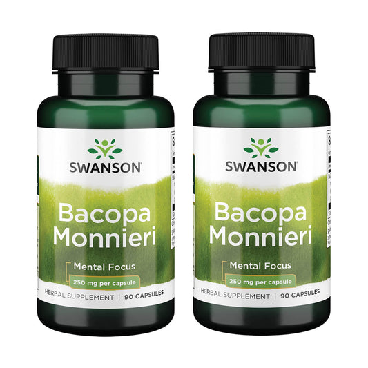 Swanson Bacopa Monnieri Bacognize bottle front view