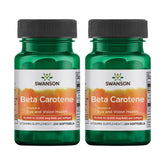 Front view of Swanson Beta-Carotene 250 Softgels bottle - 3000mcg per softgel