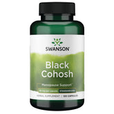 Swanson Black Cohosh standardized 20 mg bottle label - image 1