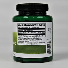 Product packaging showing 60 capsules per bottle with 2-pack option
