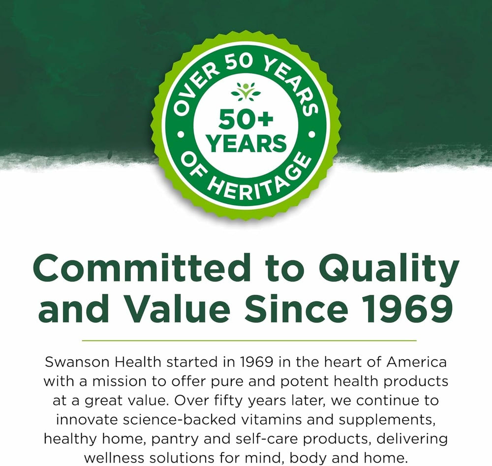 Premium two-pack Swanson Cilantro 425 mg 60 Caps