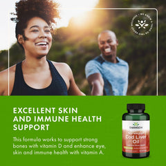 Vision support benefits of cod liver oil