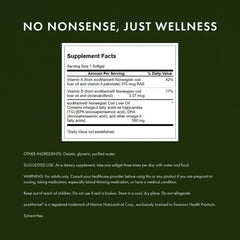 Vitamin A source from cod liver oil highlight