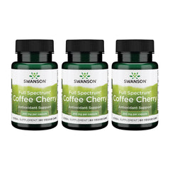 Swanson Full-Spectrum Coffee Cherry-Herbal supplement bottle label