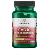Front label of Swanson CoQ10 100 mg with 10 mg Tocotrienols softgels