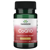 Swanson CoQ10 30 mg softgels bottle front view