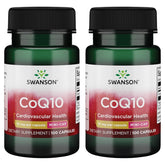 Swanson CoQ10 Mini Cap 10 mg bottle label