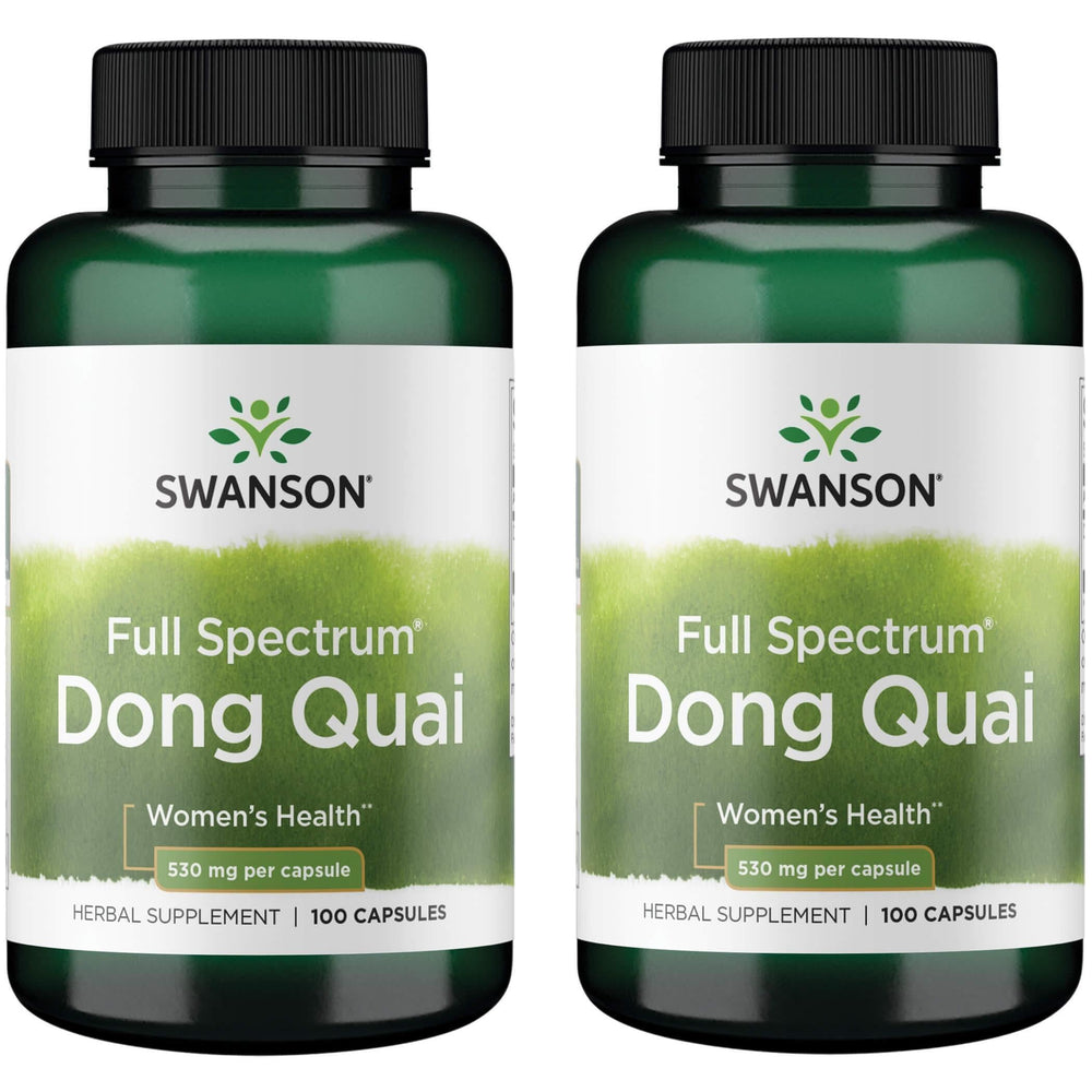 Swanson Dong Quai 530 mg - 100 capsules - 2 pack