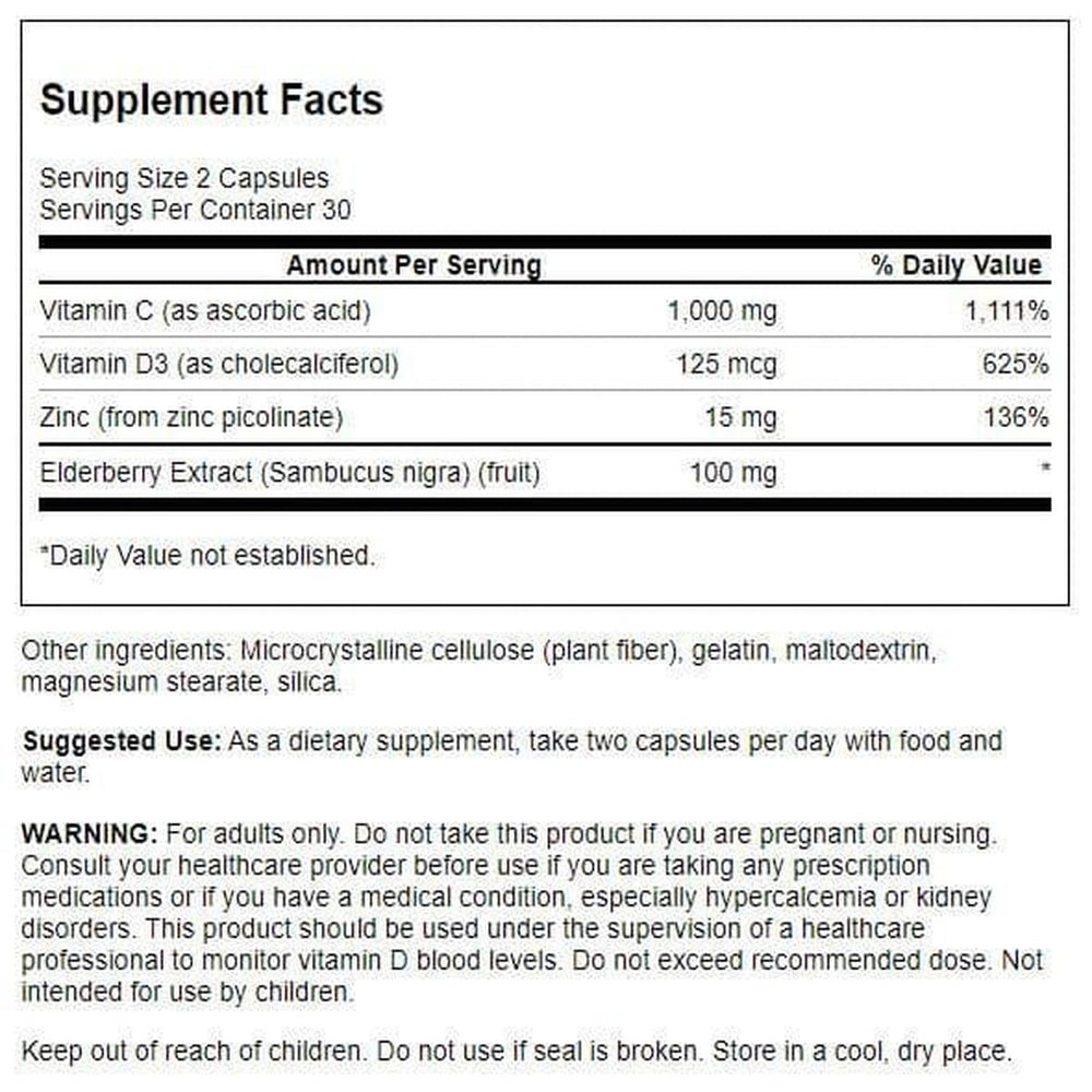 Close-up of immune-supporting ingredients