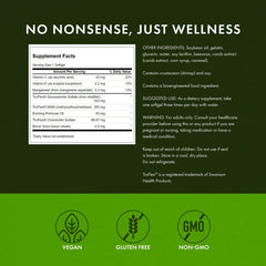 Swanson Joint Care Truflex 120 Sgels label close-up
