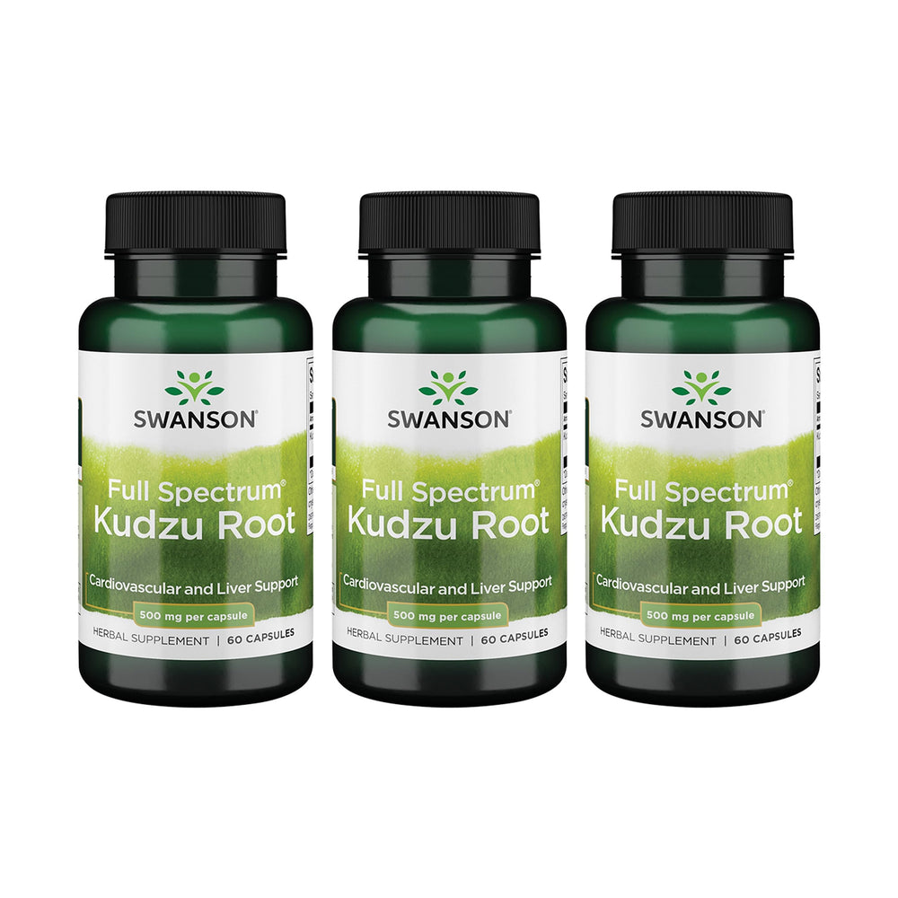 Swanson Full Spectrum Kudzu Root bottle front view