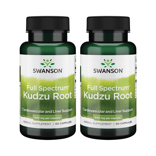 Swanson Kudzu Full Spectrum 2-pack bottle front view