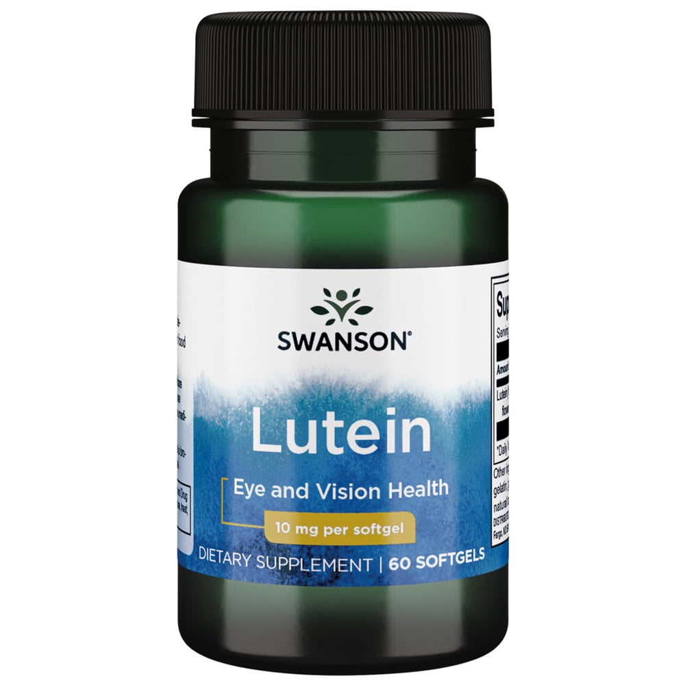 Swanson Lutein 10 mg bottle - main image