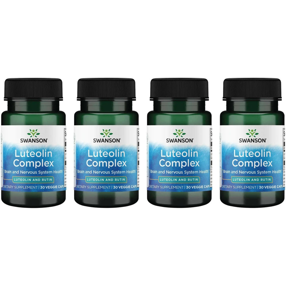 Swanson Luteolin Complex w/Rutin bottle label