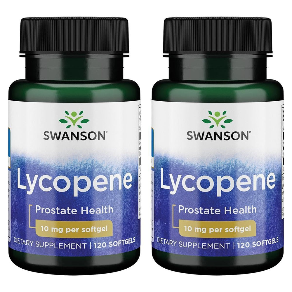 Swanson Lycopene 10 mg Sgels 2-Pack - Front view