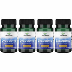 Swanson Lycopene bottle label highlights prostate health support and natural antioxidant