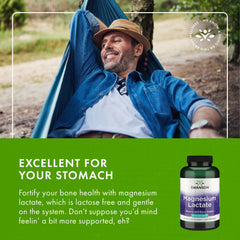 Lactose-free magnesium mineral supplement packaging