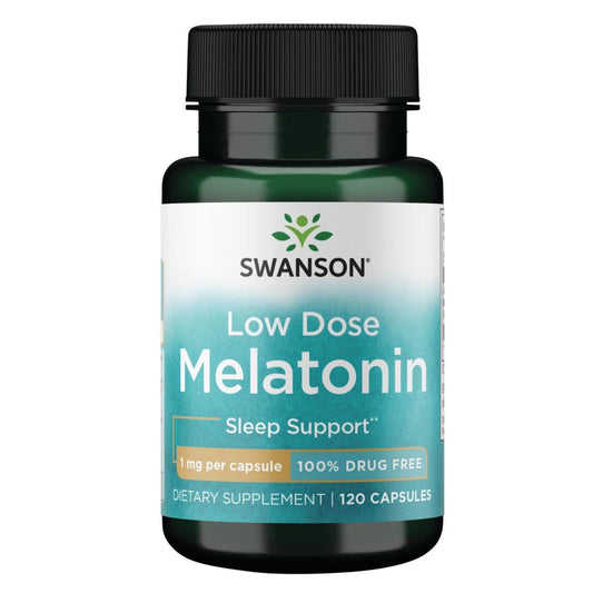Swanson Melatonin 1mg capsule