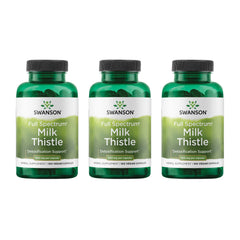 Bottle of Swanson Milk Thistle 3-pack