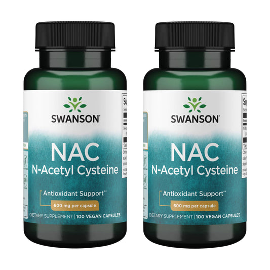 Swanson NAC 600 mg two-pack hero image