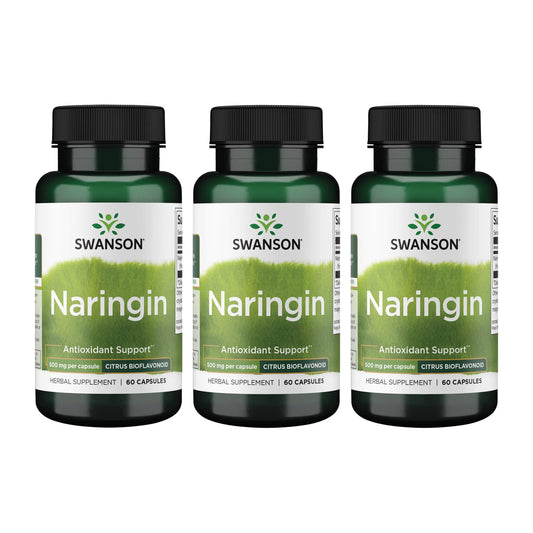 Swanson Naringin 500 mg bottle – front view