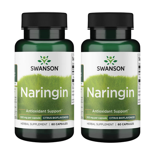 Swanson Naringin 500 mg bottle – front view