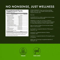 NutraFlora scFOS prebiotic included with Swanson probiotic