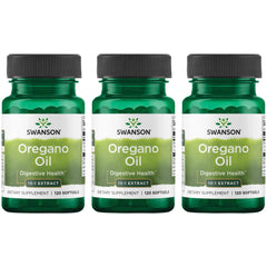 Swanson Oregano Oil 10:1 Extract softgels bottle front