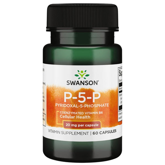 Swanson P-5-P Vitamin B-6 20 mg bottle front