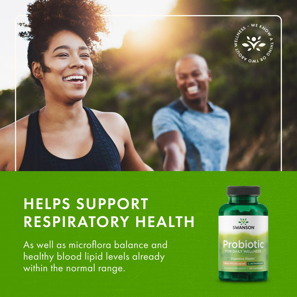 Independent third-party testing label on probiotic packaging