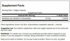 Active-form Vitamin B2 capsule (Riboflavin-5-Phosphate)