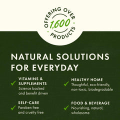 Ingredients and nutrition panel of Swanson red yeast rice