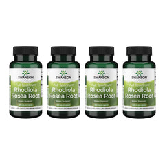 Swanson Rhodiola Rosea Root bottle for daily stress support and mood balance.