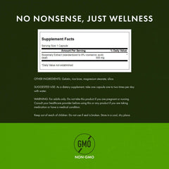 Pack shot of Swanson Rosemary Extract 500 mg 60 capsules
