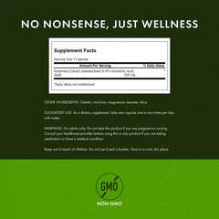 Front view of Swanson Rosemary Extract 500 mg bottle