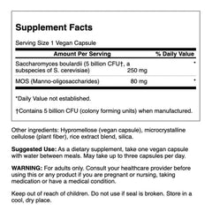 Front view of Swanson probiotic bottle
