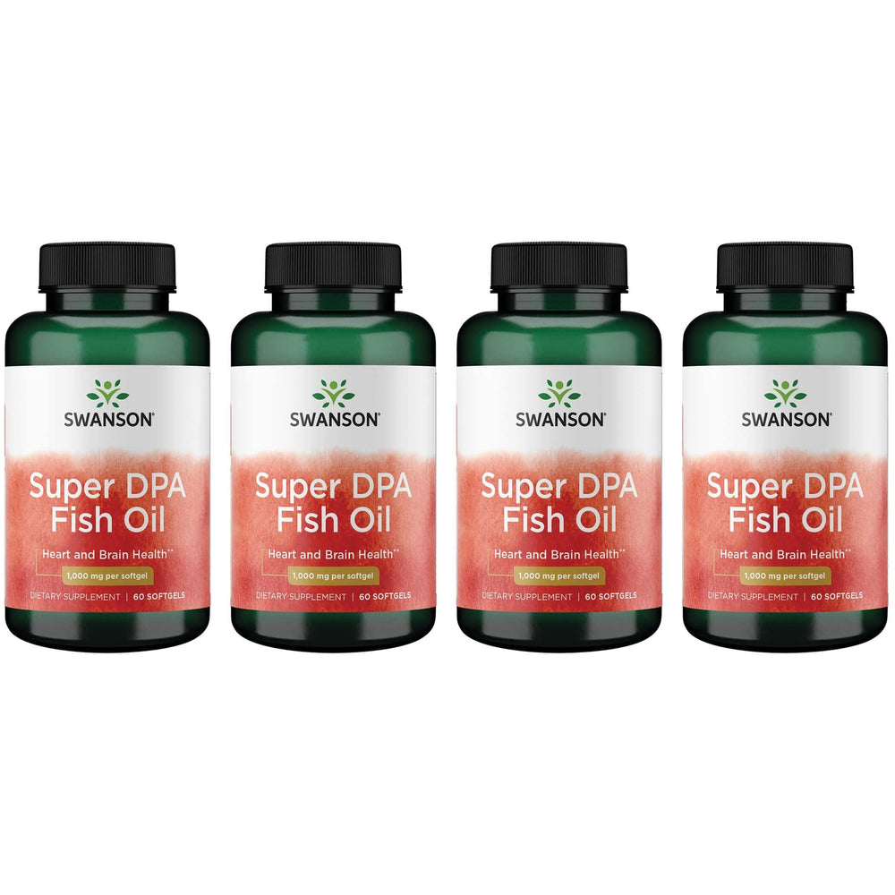 Bottle of Swanson Super DPA Fish Oil 1000 mg