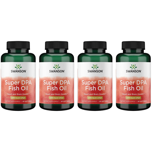 Bottle of Swanson Super DPA Fish Oil 1000 mg