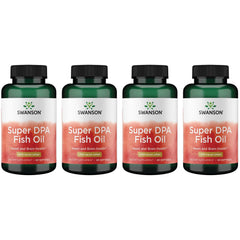 Bottle of Swanson Super DPA Fish Oil 1000 mg