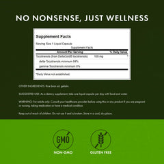 Three-pack Swanson Tocotrienols packaging front view