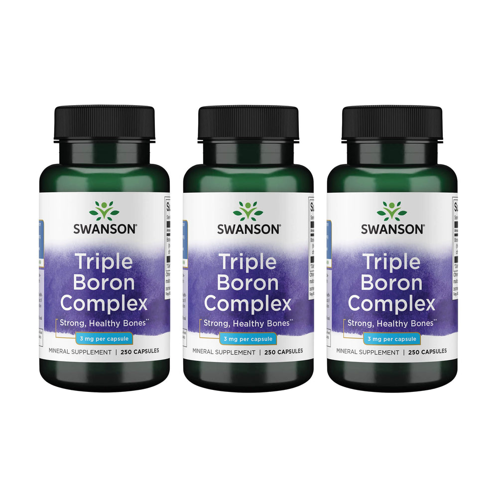 Swanson Triple Boron Complex bottle front view
